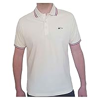 Pink Floyd Men's Dark Side of The Moon Prism (Import) Polo Shirt Natural