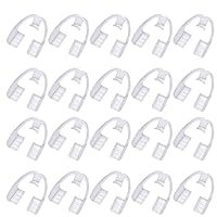 Teeth Grinding Night Guards Teeth Cushion Mouth Guard Protection Braces Anti-Grinding Braces Teeth Protector Night Sleep Teeth Grinder for Teeth Grinding Adults and Children (20pcs)