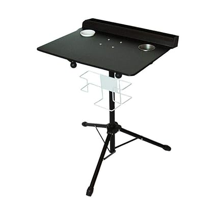 Tattoo Workstation-Tattoo Display Stand Workstation Adjustable Fixed Desktop Black (Type1)