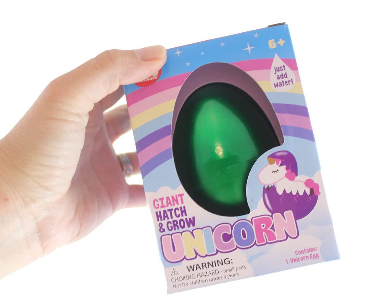 1 Jumbo Hatch a Unicorn Animal Grow in Water - Add Water and it Grows up to 5.5