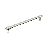 Amerock BP54066G10 | Satin Nickel Appliance Pull | 18 inch (457mm) Center-to-Center Cabinet Handle | Winsome | Furniture Hardware