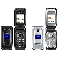 Nokia 6085 GSM AT&T Quadband Mobile Flip Phone