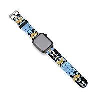 Tie Dye Silicone Strap Sports Watch Bands Soft Watch Replacement Strap for Women Men