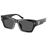 Tory Burch Women's Ty7169u Universal Fit Rectangular Sunglasses