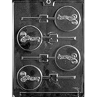 WEIGHT LIFTER LOLLY POP MOLD (LSL) chocolate candy MOLD muscles