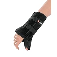 Apollo Wrist Brace with Thumb Spica by Breg, 8” or 10” Length (Right Wrist, 8