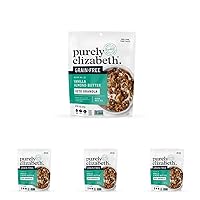 purely elizabeth Granola Vanilla Almond Butter MCT Grain Free, 8 Ounce (Pack of 4)
