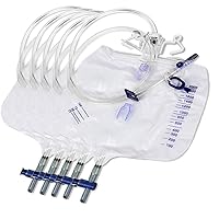 Urinary Drainage Bag Urine Collection Bag with Anti-Reflux Chamber Medical Drain Bag 48