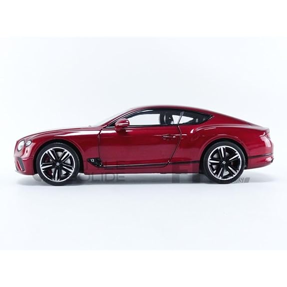 2018 Bentley Continental GT Candy Red Metallic 1/18 Diecast Model Car by  Norev 182788