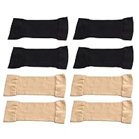 Slimming Arm Sleeves Arm Elastic Compression Arm Shapers Sport Arm Shapers for Women Girls 4 Pairs,