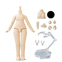 1/12 Scale BJD Doll Body 9.6cm/11cm YMY2 Body Action Figures Replacement Body Doll Accessories (Milky White,11cm)