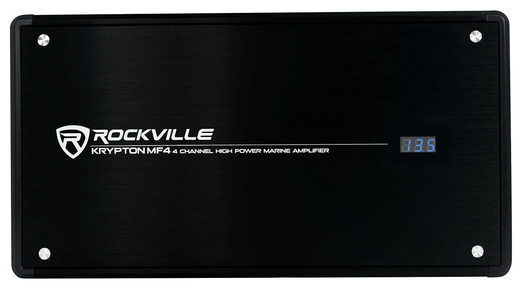 Rockville Krypton MF4 2400w Peak / 600w RMS 4 Channel Marine Amplifier Boat Amp