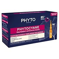 Phyto Phytocyane Anti Hair Loss Reactional Treatment Women 12 x 5ml Reactional women hair loss