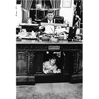 ConversationPrints JOHN F KENNEDY AND JFK JR GLOSSY POSTER PICTURE PHOTO white house father son