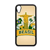 Soccer Mount Corcovado Parrot Brazil for iPhone XR Case for Apple Cover Phone Protection