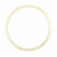 Ewatchparts 18K YELLOW GOLD SMOOTH BEZEL PART COMPATIBLE WITH ROLEX DATEJUST, PRESIDENT DAY DATE 36MM