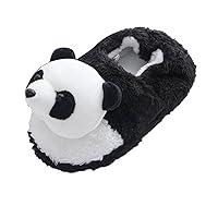 Size 2 Shoes for Girls Childrens Girl Cotton Slippers Cute Stereoscopic Panda Warm Indoor Non Slip Cotton Slippers Toddler Boy Shoes Casual