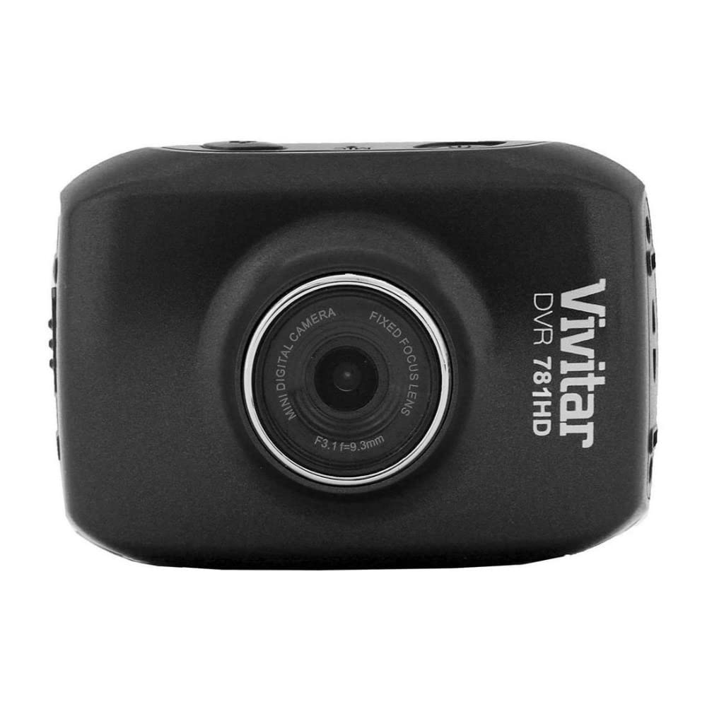 Vivitar DVR781HD HD Action Camera with LCD Rear Screen and Waterproof Case (Black)