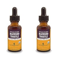 Herb Pharm Certified Organic Blessed Thistle Liquid Extract - 1 Ounce (Pack of 2)