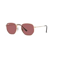 Ray-Ban Rb3548n Hexagonal Flat Lens Sunglasses