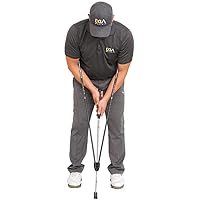 True Pendulum Motion (TPM) - Golf Putting Training Aid - Universal Tool for Adults, Kids, Juniors, Men, Women, Gift, Putter, Golf Channel School of Golf, Attaches to Any Putter Shaft