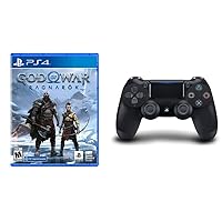 God of War Ragnarök - PlayStation 4 & DualShock 4 Wireless Controller for 4 - Jet Black