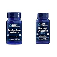 Inflammation Management and Respiratory Health Supplement Bundle with Pro-Resolving Mediators and N-Acetyl-L-Cysteine, 30 and 60 Capsules