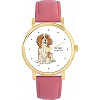 Ladies Cavalier King Charles Dog Watch