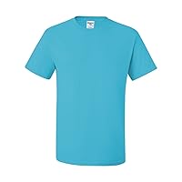 Adult Dri-Power Heavyweight Blend T-Shirt , Small, Aqua