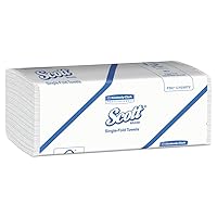 Scott 1700 Single-Fold Towels, Absorbency Pockets, 9 3/10 X 10 1/2, 250/pack, 16 Pk/carton