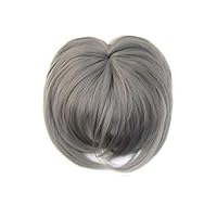 Wig Hair Toppers Synthetic Extension Bangs Wig Clip In Toupee Short Top Hairpieces For Women