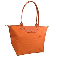 Longchamp Women's Tote Bag, A4 Compatible, Foldable, Lightweight, Nylon, Shoulder Bag, 1899 919, Pliage Green, LE PLIAGE GREEN SHOULDER Bag, Shoulder Bag, L