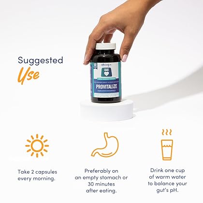 Better Body Co. Original Provitalize | Natural Menopause Probiotics for Weight Gain, Hot Flashes, Night Sweats, Low Energy, Mood Swings, Gut Health. Unique Probiotics Formula