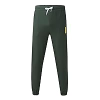 Baseball Pants Men Fashionable Plus Size Loose Tracksuit with Tied Feet Pants Trousers