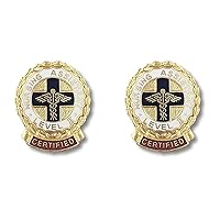 Prestige Medical Emblem Pin, Nursing Assistant, Certified Level II (Pack of 2)