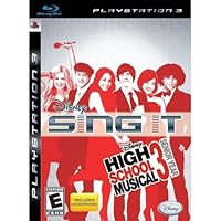 Disney Sing It: High School Musical 3 Bundle with Microphone - Playstation 3 (Renewed)