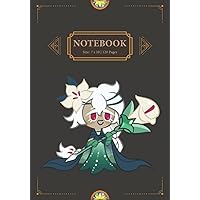 White Lily Cookie - Notebook: All cookies in cookie run kingdom | White Lily CRK - Best Cookies in Cookie Run Kingdom | 7 x 10 Inches 120 Lined and ... Use (School ,Diary, Planner, Journal)
