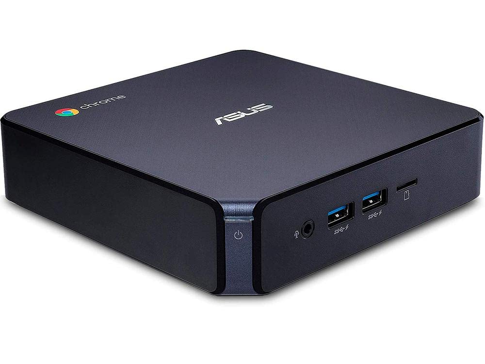 ASUS CHROMEBOX 3-N017U Mini PC with Intel Celeron, 4K UHD Graphics and Power Over Type C Port, Star Gray
