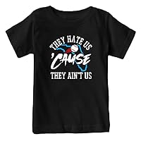Xtreme Apparrel They Hate Us 'Cause They Ain't Us Kid's Shirt for Baseball Fans