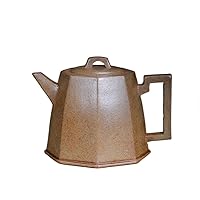 China Yixing Purple Sand Teapot Original Mineral Duan Clay Handmade Eight Square Pot Tea Set Tiehuating 300ml