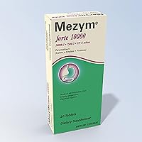 Mezym Forte 10000 20 Coated Tablets