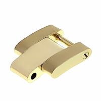 Ewatchparts 10MM LADIES 18K YELLOW GOLD OYSTER LINK COMPATIBLE WITH ROLEX DATEJUST, PRESIDENT