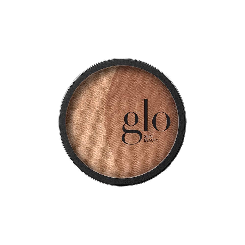 Glo Skin Beauty Bronzer Pressed Powder - Mineral Based Makeup Adds Warmth and Natural Contour for a Sun-Kissed Glow (Sunkiss)