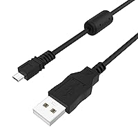 Alitutumao Replacement USB Cable Photo Transfer Cord Data Sync Charger Cable Cord Compatible with Panasonic Lumix Camera DMC-G7 DMC-S5 DMC-ZS25 DMC-TZ35 ZS40 ZS50 TS30 SZ3 TZ8 TZ11 TZ15 TZ24 & More
