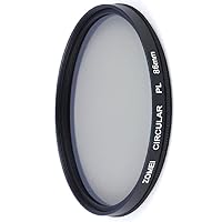 Zomei 86mm CIR-PL Circular Polarizing CPL Filter for Canon Nikon Sony Pentax Fujifilm Olympus DSLR Camera Lens