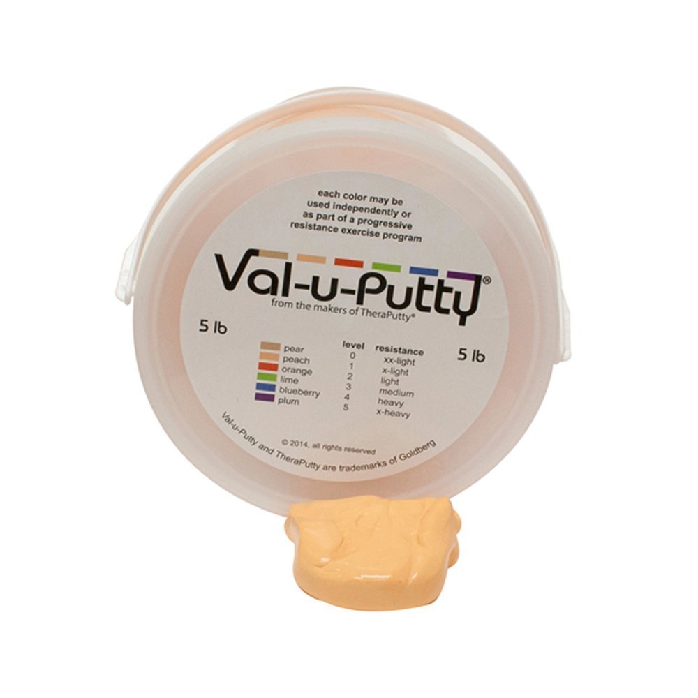 Val-U-Putty Exercise Putty - Peach (Lx-Soft) - 5 Lb - 10-3951