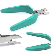 Toe Nail Nipper Soft Grip and Ingrown Nail Clipper Nail Care Toe Nail Clipper Double Spring Made of High Grade Stainless Steel Professional