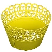 Yellow Muffin Wraps 12 Pack Cupcake Cases by Yolli