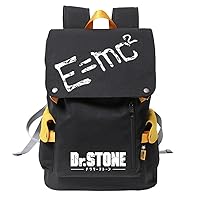 Dr.STONE Anime Cosplay Rucksack 15.6 Inch Laptop Backpack Casual Travel Bag Unisex Yellow / 5