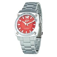 Unisex Adult Analogue Quartz Watch with Stainless Steel Strap CC7079M-05M